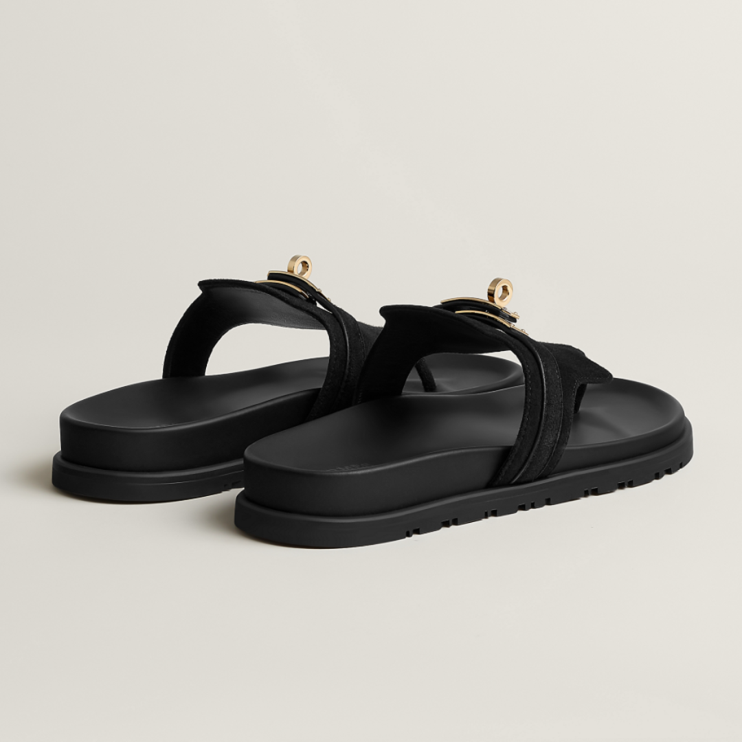 HERMES Empire Sandals Black